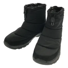 THE NORTH FACE ザノースフェイス NUPTSE BOOTIE WP LOGO SHORT ヌプシ ブーツ NF52280 ブラック 26cm