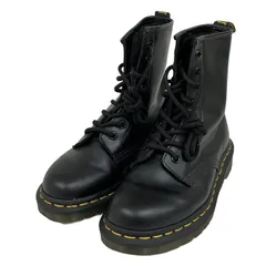 Dr.Martens 1460 LAO PDR 製 ショートブーツ UK3 8ホール UK3 ブーツ ブラック ドクターマーチン 中古 良好 O11016795