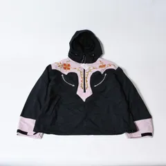 KAPITAL キャピタル ナイロンタフタ テネシー コーンフラワーパーカー カラーブラック ピンク 美品 中古 4b013587のサムネイル