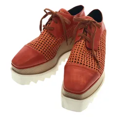 STELLA McCARTNEY ステラ マッカートニー Elyse Platform Derby エリス メッシュデザインシューズ 423374 オレンジ 38のサムネイル