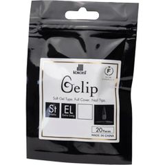 Gelip ソフトジェル ネイルチップ アーモンドとスクエアセット - メルカリ