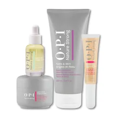 OPI(オーピーアイ) ネイルケア 4点セット 保湿 集中ケア (ネイルオイル NSSC003 + ネイルセラム NSSC002 + ネイルバーム NSSC001 + ハンド&フットクリーム NSSC007) ギフト プレゼント 【国内正規品】