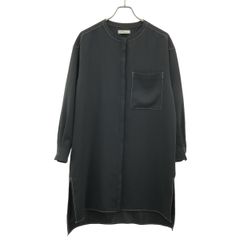 Y's ワイズ 19AW ドレープポケットコットンジャージーロングスリーブT