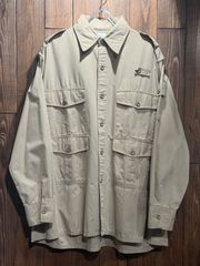 Willis& 80s USA製 サファリシャツ M ヴィンテージ Willis&Geiger 80s USA製 サファリシャツ M ヴィンテージ - メルカリ