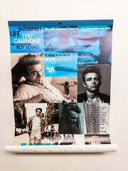 【未使用】ジェームズ・ディーン 1997年 ポスター カレンダー ☆