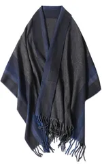 大判サイズ ふわさらカシミヤタッチ ストール LABEL] マフラー UV チェック柄 TOKYO 大きいサイズ CLASSIC ひざ掛け [THE