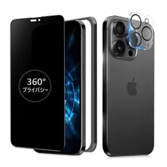 MINIKA 360度 覗き見防止フィルム iPhone14 Pro max ガラスフィルム 覗き見防止 360 アイフォン14プロマックス フィルム 360° 全方向 覗き見 いPhone14Pro max 保護フィルム 覗き見防止フィルター iPhone