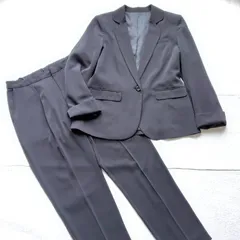 Alotta アロッタ パンツスーツ 15AR 3L ブラック 卒入学式 就活 冠婚葬祭 【豊かに美しく四季を駆ける】 セットアップ 大きいサイズ 15号 テーパードパンツ ワンタック 洗濯可 春夏秋 通年用 ストレッチ 総裏 薄手 礼服 ママスーツ