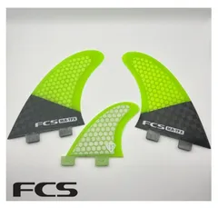 新品 送料無料▲FCS MR-TFX PC CARBON ツイン+スタビ フィン カーボン ツインフィン 2+1 マークリチャーズ グリーン 緑 正規店のサムネイル