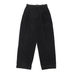 コムデギャルソンオムCOMME des GARCONS HOMME コットンコーデュロイタックパンツ 黒Sのサムネイル