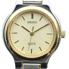 セイコー SEIKO 7N01-6A30 スピリット 腕時計 ウォッチ クォーツ ロゴ シルバー色 ■GY18 /MQ