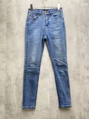 JEANASIS ジーナシス ストレッチスキニー デニムパンツ sizeS/青 ◇■レディース