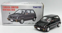 トミーテック TOMICA LIMITED VINTAGE NEO ホンダ シティ ターボ(82年式)(ブラック) LV-N261a