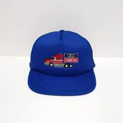 90s フォード Ford トラッカー キャップ メッシュ CAP 青 USAのサムネイル