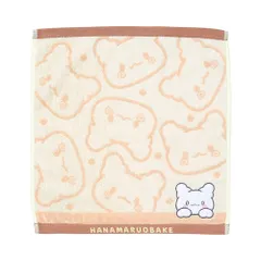 サンリオ(SANRIO) ハンドタオル(いつも一緒なの!) はなまるおばけ 幅34×奥行0.5×高さ36cm 綿 931039