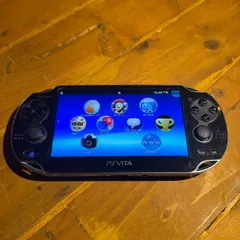【動作OK】PS Vita (PCH-1000) クリスタル・ブラック 豪華ソフト4本＆充電器セット