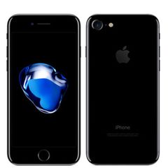 【中古】 iPhone7 128GB ジェットブラック SIMフリー 本体 スマホ iPhone 7 アイフォン アップル apple 【送料無料】 ip7mtm464