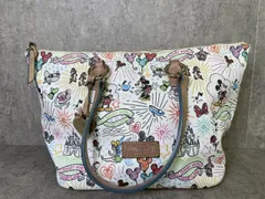 【中古】Dooney&Bourke ﾄﾞｩｰﾆｰｱﾝﾄﾞﾊﾞｰｸ ﾄｰﾄ ﾊﾞｯｸﾞ ﾃﾞｨｽﾞﾆｰ ﾗﾝﾄﾞ DISNEY ﾎﾜｲﾄ  33959875のサムネイル
