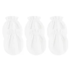 【特価セール】手袋 コットン 春 夏 赤ちゃん 秋 冬 新生児 かきむしり防止 保護 ベビーミトン 新生児から6ヶ月 3組セット