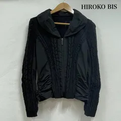 ヒロコビス ブルゾン ジャケット ダブルジップ  リブ サイズ11 日本製 レディース - ISItems【USED】【古着】【中古】50155206