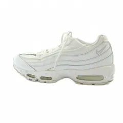 ナイキ NIKE CT1268-100 Air Max 95 Essential エアマックス95 エッセンシャル スニーカー シューズ 靴 ロゴ 9.5 27.5cm 白 ホワイト ■GY18 /MQ