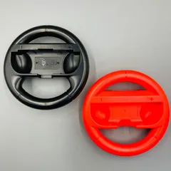 【2個セット】Nintendo Switch Joy-Con ハンドル ブラック レッド 黒 赤 スイッチ コントローラー FK2