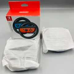 【未使用品】【純正品】【箱付き】Nintendo Switch Joy-Con ハンドル 2個セット HAC-017 ブラック 黒 スイッチ FK12