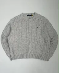 XXL ポロラルフローレン 新モデル ケーブル コットン ニット セーター