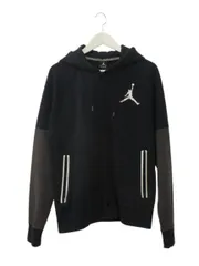 ジョーダン JORDAN フルジップスウェットブルゾン  L フーディ パーカー 裏起毛 ネイビー 紺 アウター 上着