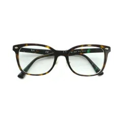 レイバン RAY BAN めがね 眼鏡 セルフレーム べっ甲柄 53□19-145 ダークブラウン RB 5285F 2012 /MI ■GY17