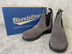 Blundstone スティールグレー サイドゴアブーツ UK7 - メルカリ