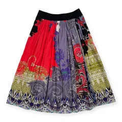 ETRO エトロ 総柄 フレア ロング スカート サイズ 42 /イタリー製/エトロジャパンのサムネイル