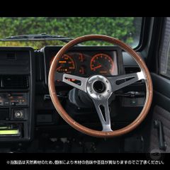 ウッドステアリング 36cm 3本スポークモトリタ - メルカリ