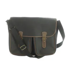 ダンヒル dunhill ショルダーバッグ 斜めがけ PVC レザー ロゴ刻印 グレー ■GY17 /MQ