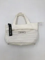 adidas アディダス 軽量キルティング ラウンド トート バッグ 130070181 /白 ◆■レディース