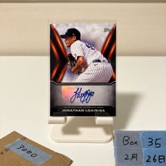 2022 Topps Japan Edition Jonathan Loaisiga 直筆サインカード New York Yankees カード