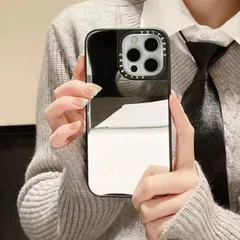 高級感金属風仕上げ iPhoneケース ケースティファイ 鏡面  耐衝撃 きょうめんスマホケース iPhone17/iPhone17 Air/17 Pro/iphone16/iphone15/14/13/12/11多機種対応