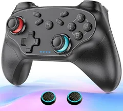 0319 Switch2 コントローラー 互換 スイッチ コントローラー Switch1/2代?応 1000mAh大容量バッテリー TURBO自動連射機能 6軸ジャイロセンサー 4階段HD振動 Bluetooth 無線接続 人間工学デザイン 1414_902