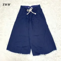 Traditional Weatherwear ワイドクロップドパンツ S