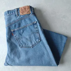 ■古着 Levi's リーバイス 550ジーンズ デニムパンツ RELAXED FIT 07年製 W40L32【L5783】