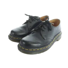 ドクターマーチン DR.MARTENS 1461 3ホール シューズ 革靴 ロゴ レザー ステッチ UK3 22cm 黒 ブラック ■GY11 /MQ