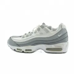 ナイキ NIKE CT1268-001 エアマックス 95 エッセンシャル Air Max 95 Essential スニーカー シューズ 靴 ロゴ 9.5 27.5cm 白 ホワイト グレー ■GY35 /MQ