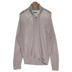 PALACE パレス 24SS RIB KNIT ジップアップ ニット ジャケット グレー Size Lのサムネイル