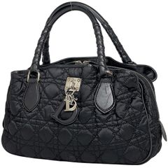 Dior キルティング ショルダーバッグ サコッシュ 黒 ブラック - メルカリ