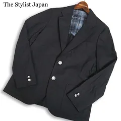 The Stylist Japan ザ スタイリストジャパン 通年 刻印ボタン★ ブレザー テーラード ジャケット 日本製 Sz.S メンズ 黒のサムネイル