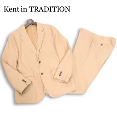 Kent in TRADITION ケント 通年 背抜き★ ビジカジ セットアップ スーツ Sz.3L メンズ 大きいサイズ