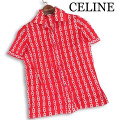 極美品 希少○CELINE フィービー期 カットソー マルチカラー 総柄 S