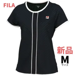 FILA  フィラ  テニス  ウェア  ゲームシャツ  Мサイズ  新品未使用  黒