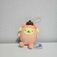 サンリオ ポムポムプリン ヒョウ柄 ぬいぐるみ キーホルダー