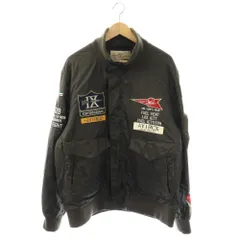 アヴィレックス AVIREX フライトジャケット 2XL 黒 ブラック /SS ■OS ■ECD002